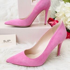 SJP Fawn orchid suede pumps size 39